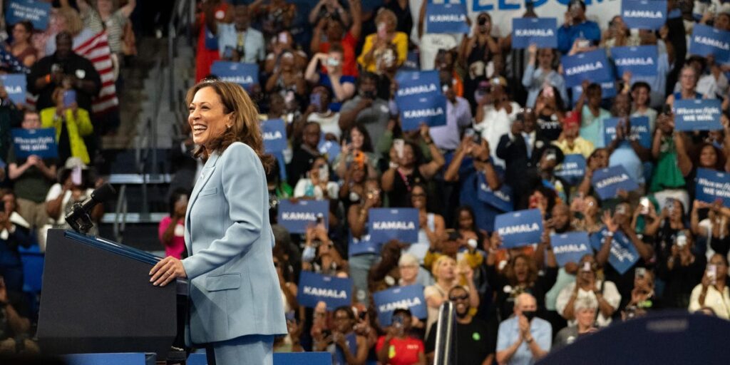 Georgia was disappearing from the presidential battleground map.  But Kamala Harris brought the kingdom back into the game.