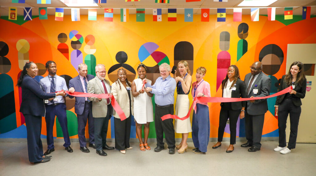 NYC Health + Hospitals / Kings County Unveils New Community Mural - NYC Health + Hospitals