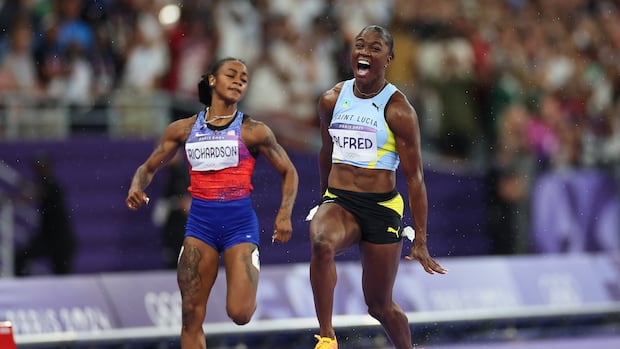 Saint Lucia's Julien Alfred will reach the Olympic women's 100m |  CBC Sports