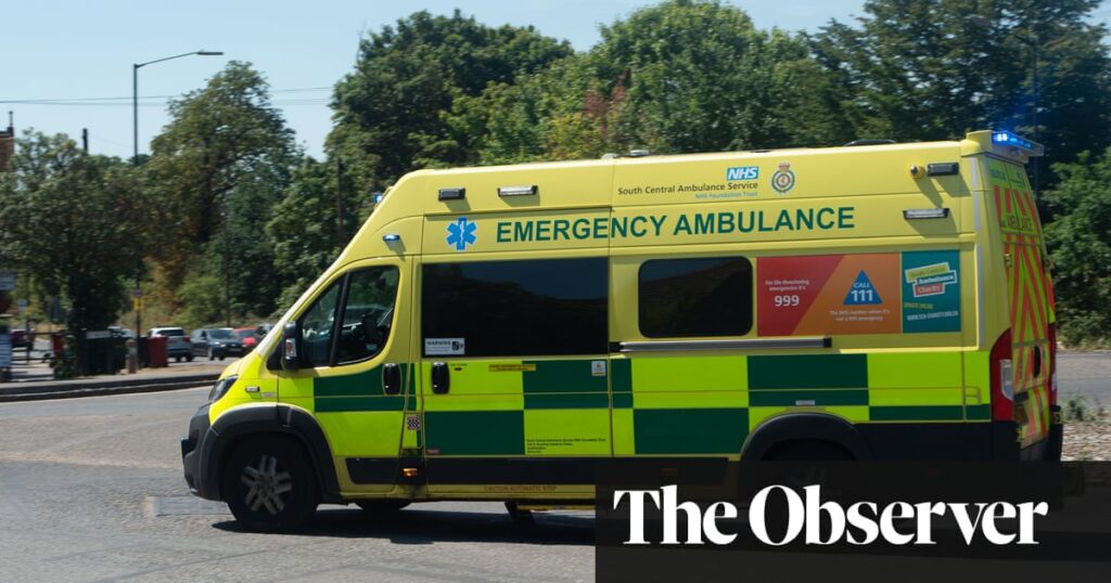 The NHS has 'lost' thousands of mental health patients who are only seen by ambulances